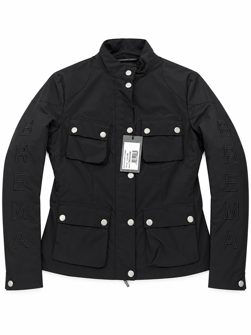 BREMA Bikerjacke Schwarz – Damen S