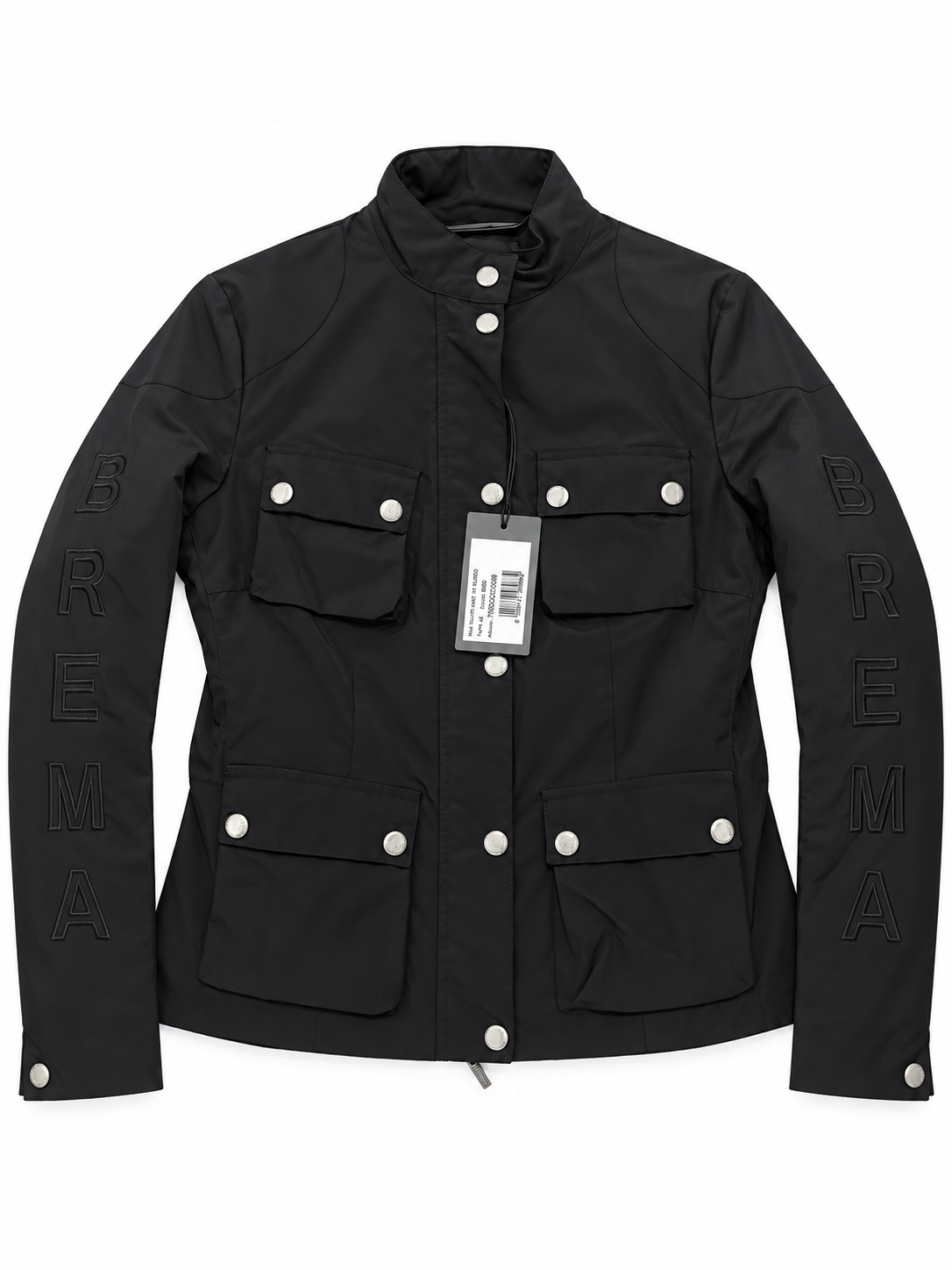 BREMA Bikerjacke Schwarz – Damen S