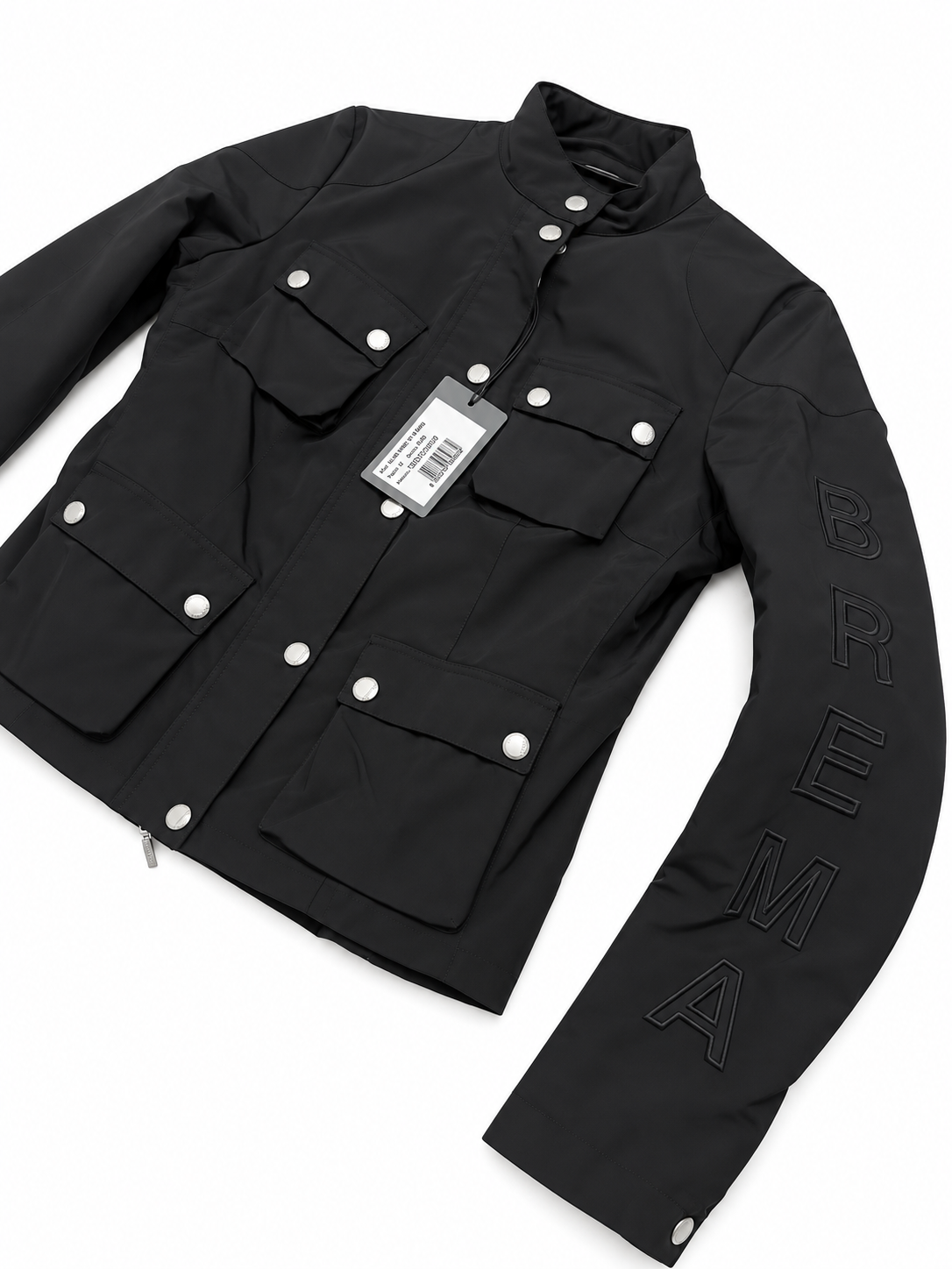 BREMA Bikerjacke Schwarz – Damen S