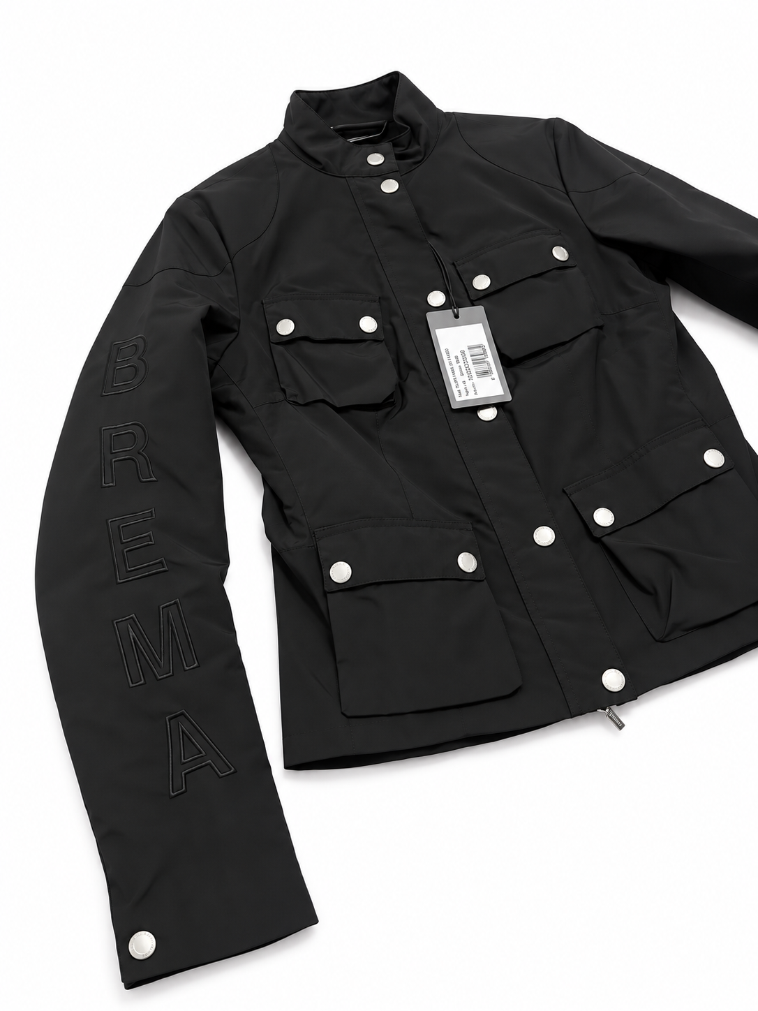 BREMA Bikerjacke Schwarz – Damen S