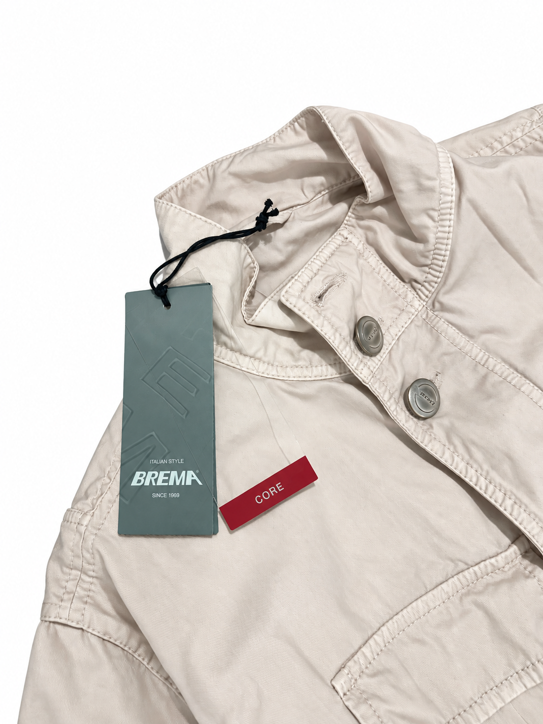 BREMA Bikerjacke Creme – Damen M