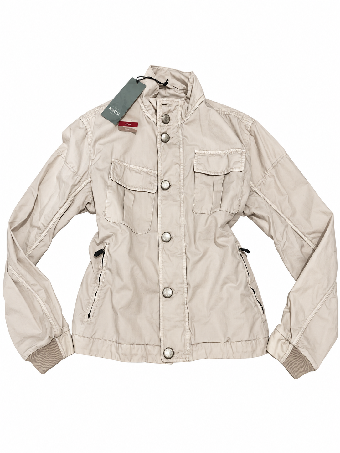 BREMA Bikerjacke Creme – Damen M