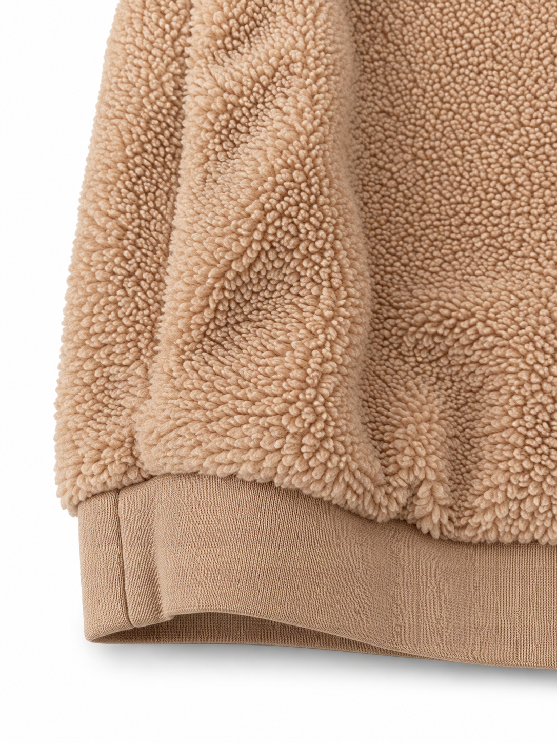 Gerippter Ärmelabschluss der Nike Wendejacke
