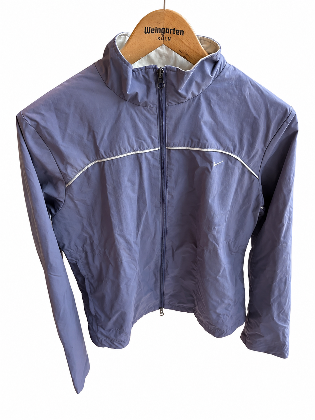 Nike Trainingsanzug, Jacke und beige Hose als Set