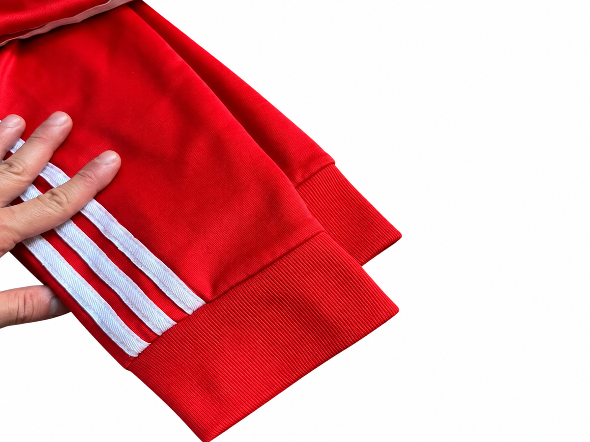 adidas Originals Adicolor SST Trainingsanzug Rot – Jacke M / Hose S