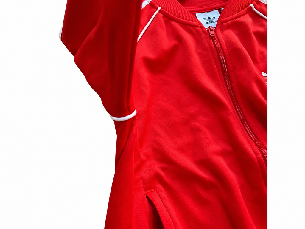 adidas Originals Adicolor SST Trainingsanzug Rot – Jacke M / Hose S