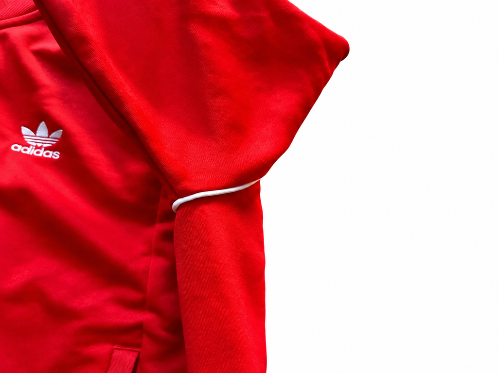 adidas Originals Adicolor SST Trainingsanzug Rot – Jacke M / Hose S