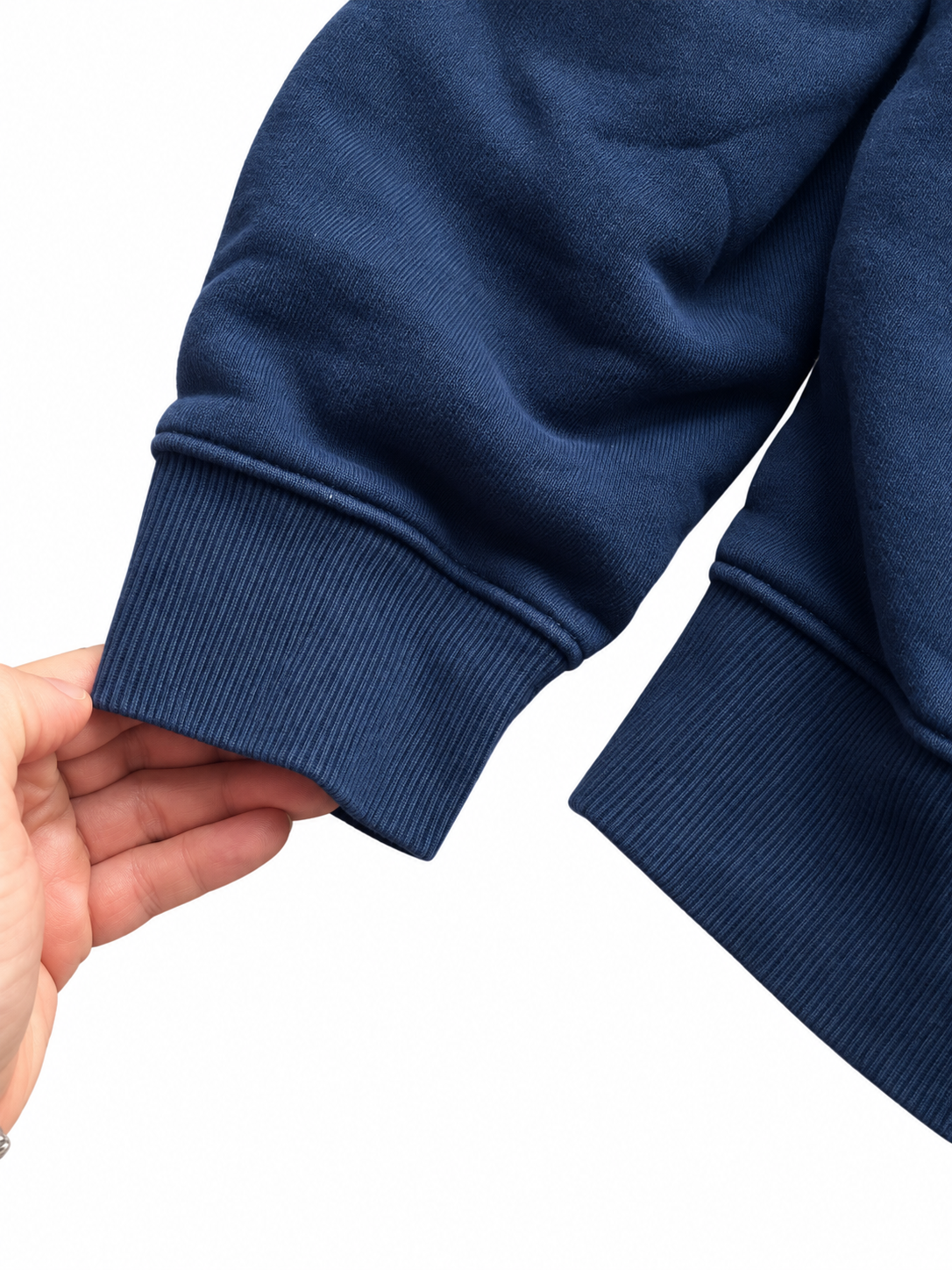 Lacoste Quarter-Zip Sweatshirt Navy – Unisex