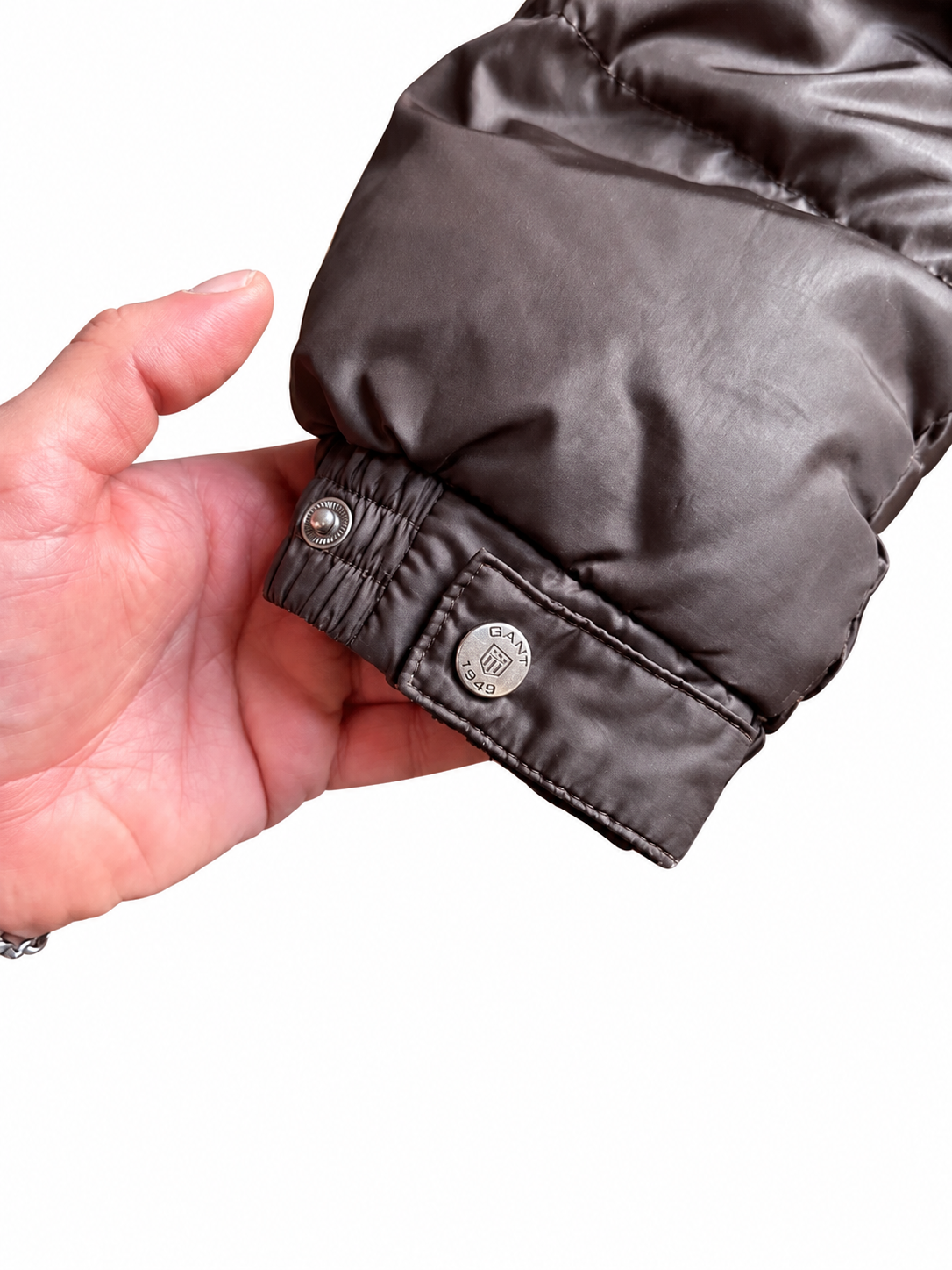 GANT Daunenjacke Dunkelbraun – L