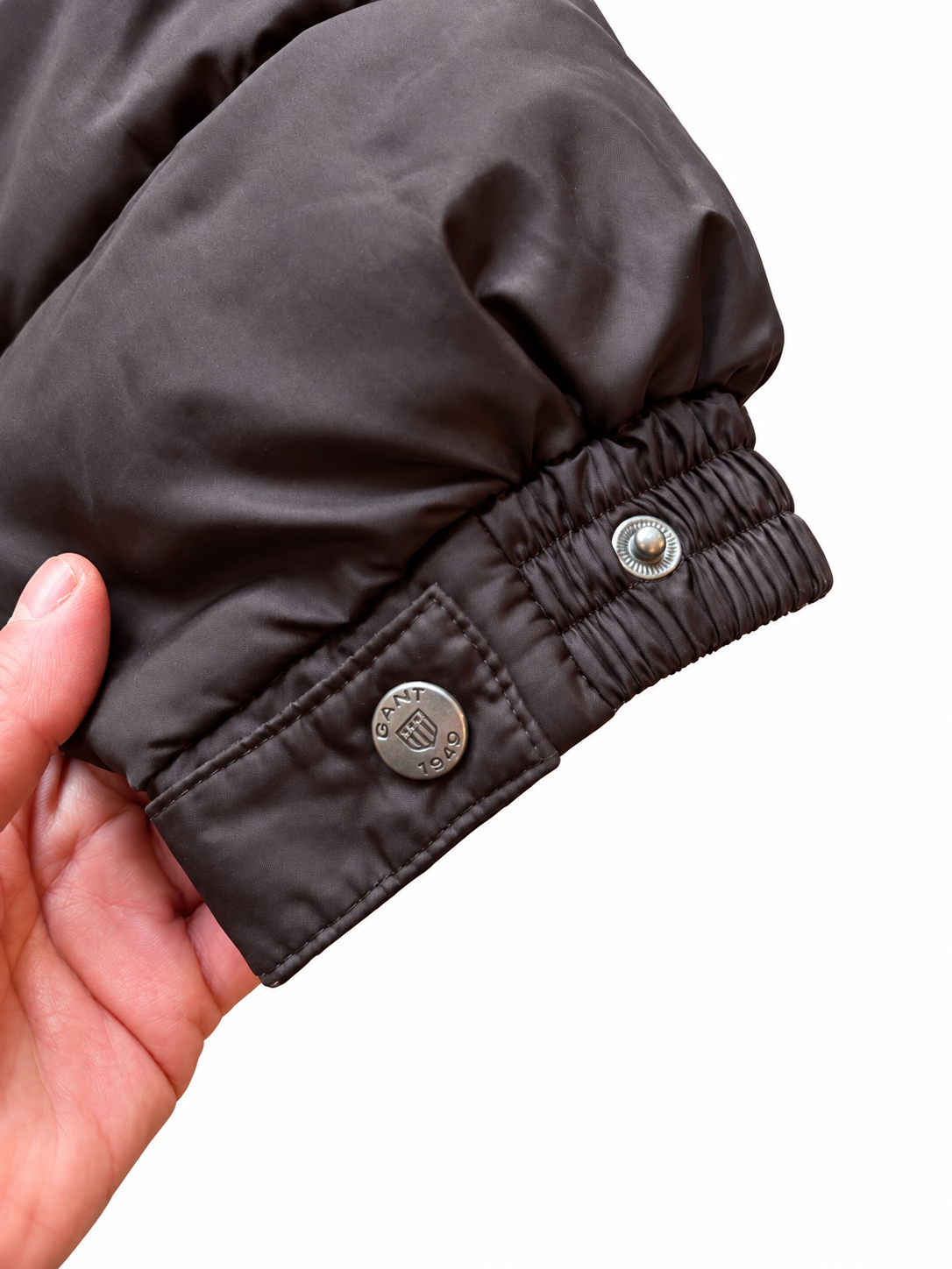 GANT Daunenjacke Dunkelbraun – L