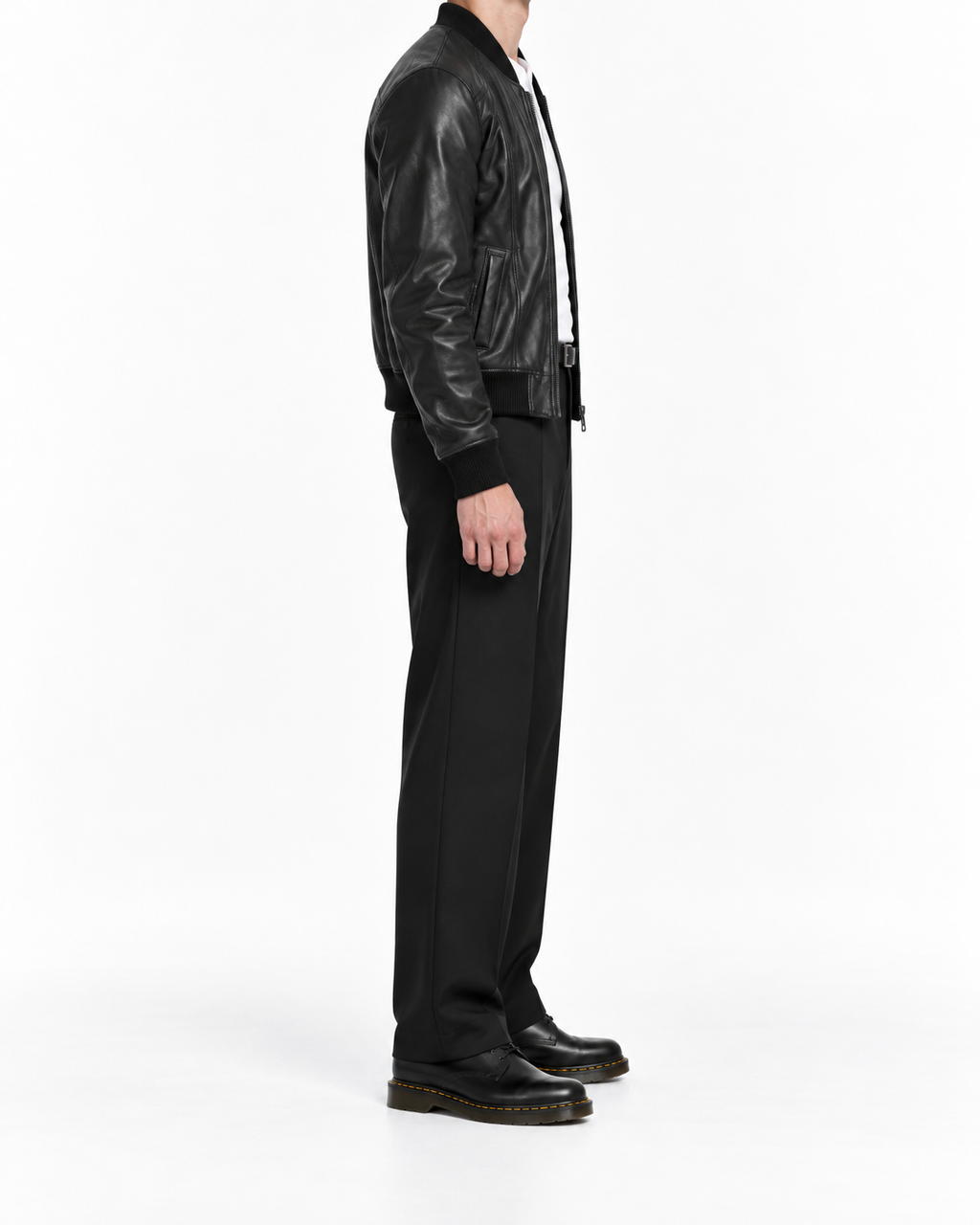 Dolce & Gabbana Lammleder Schwarz – IT 52/ M