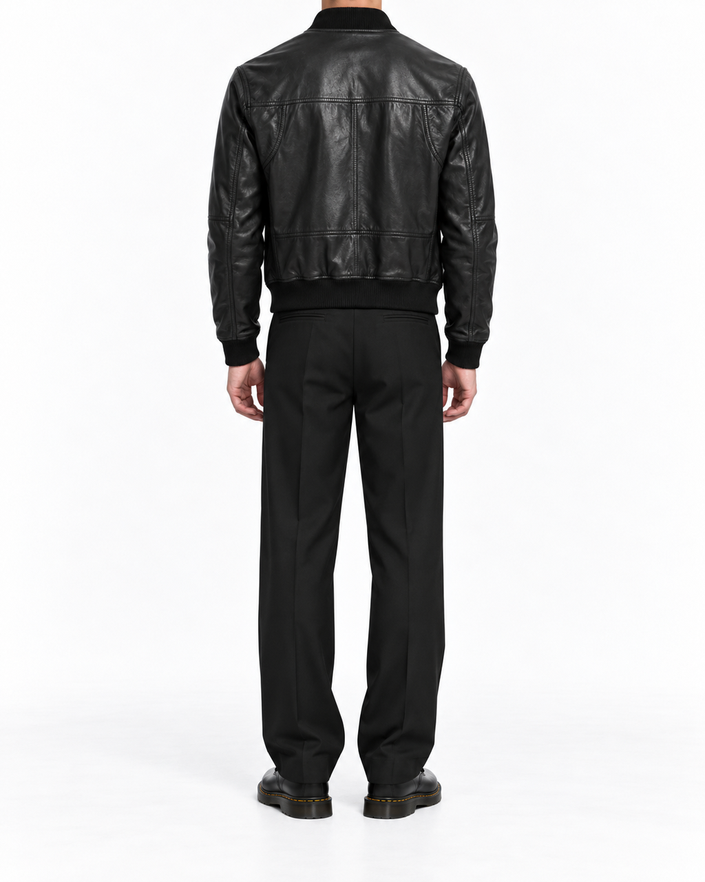 Dolce & Gabbana Lammleder Schwarz – IT 52/ M