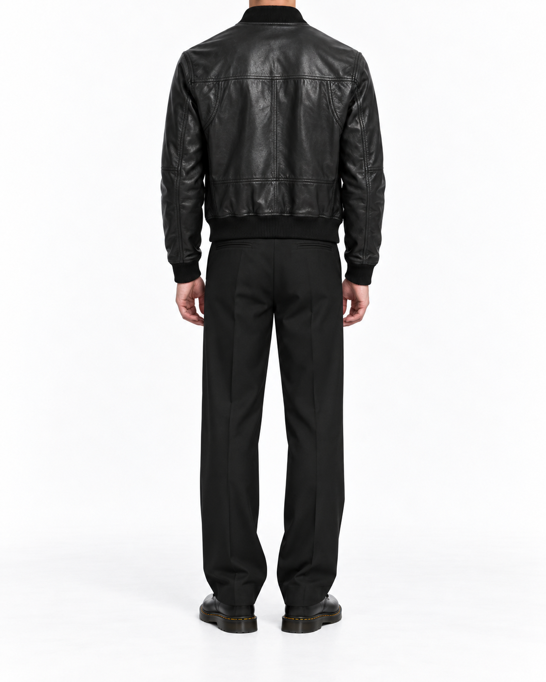 Dolce & Gabbana Lammleder Schwarz – IT 52/ M