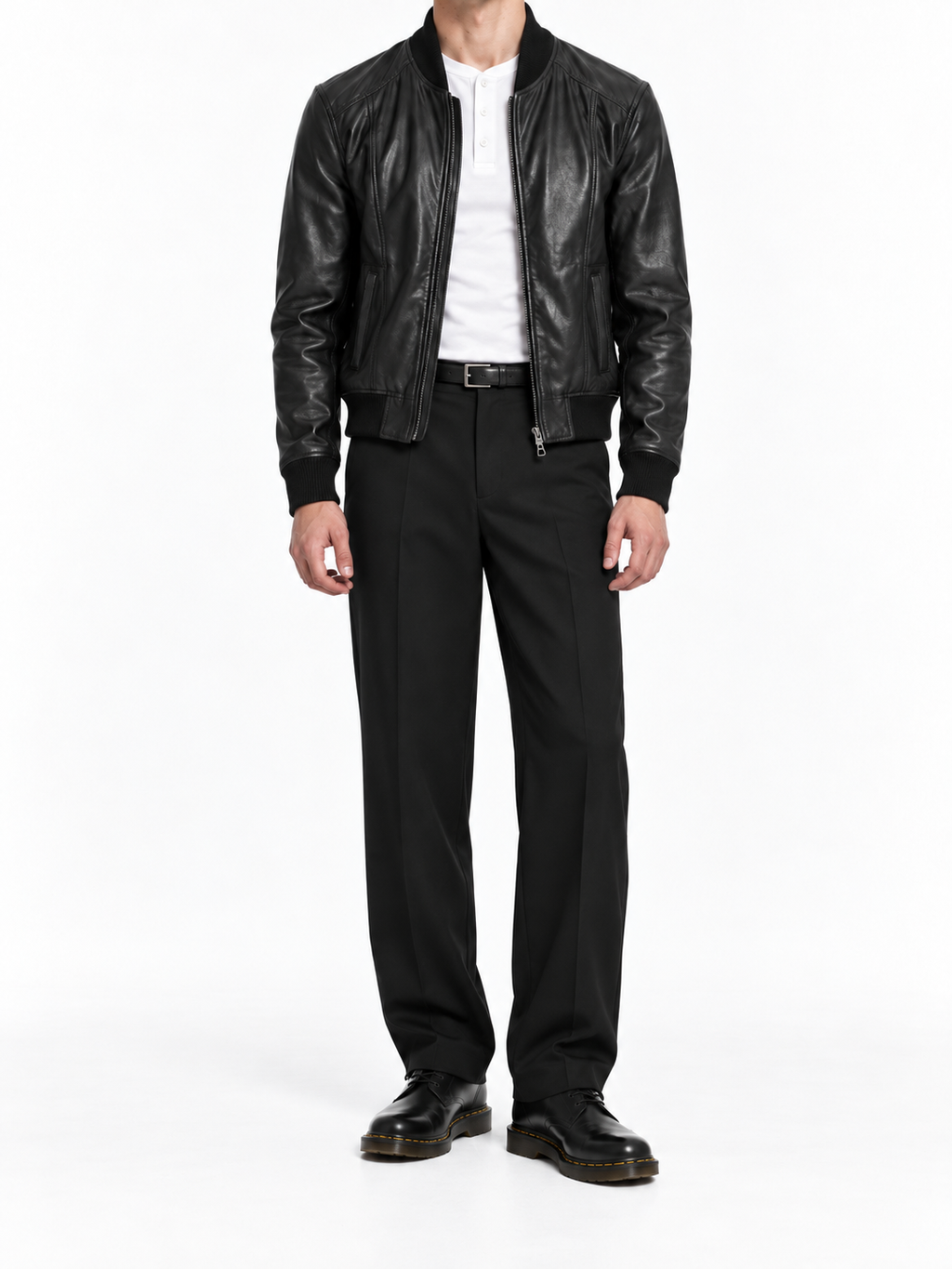 Dolce & Gabbana Lammleder Schwarz – IT 52/ M