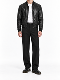 Dolce & Gabbana Lammleder Schwarz – IT 52/ M