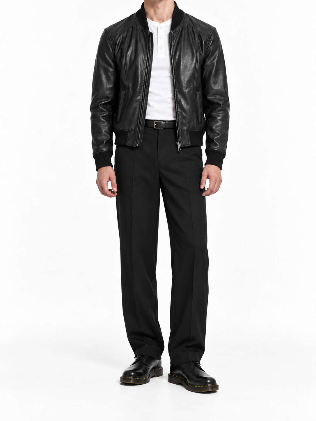 Dolce & Gabbana Lammleder Schwarz – IT 52/ M