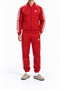 adidas Originals Adicolor SST Trainingsanzug Rot – Jacke M / Hose S
