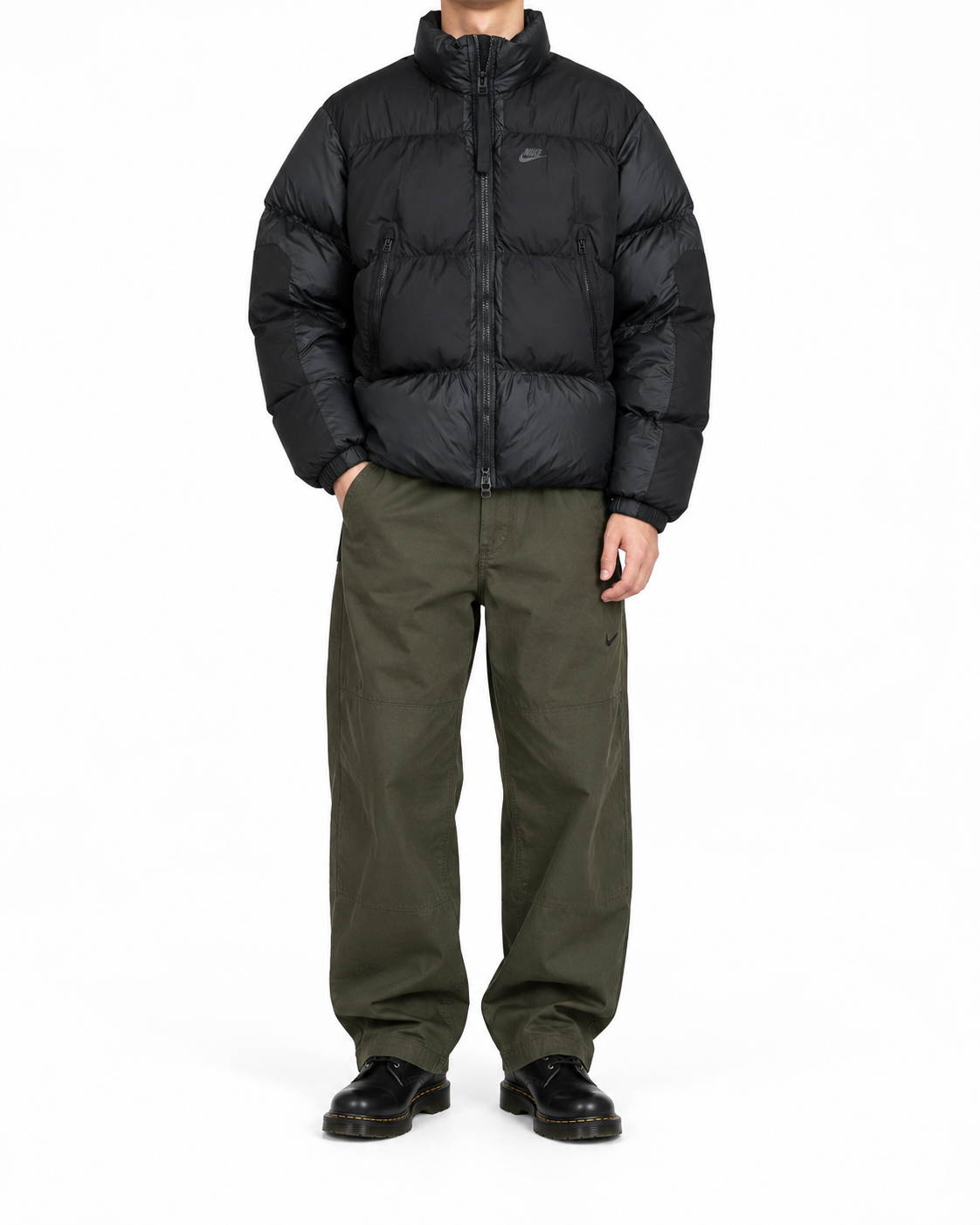 Nike NSW Therma-FIT City Pufferjacke Schwarz