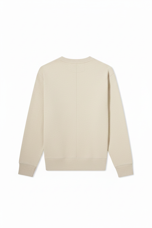 Acne Studios Fairview Sweatshirt Oatmeal Melange – Rückseite