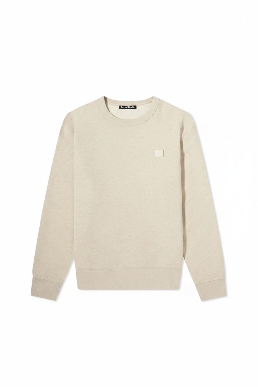 Acne Studios Fairview Sweatshirt Oatmeal Melange