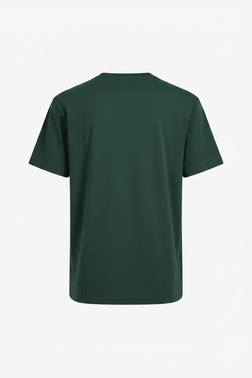 Acne Studios Face Logo T-Shirt Grün – Rückseite