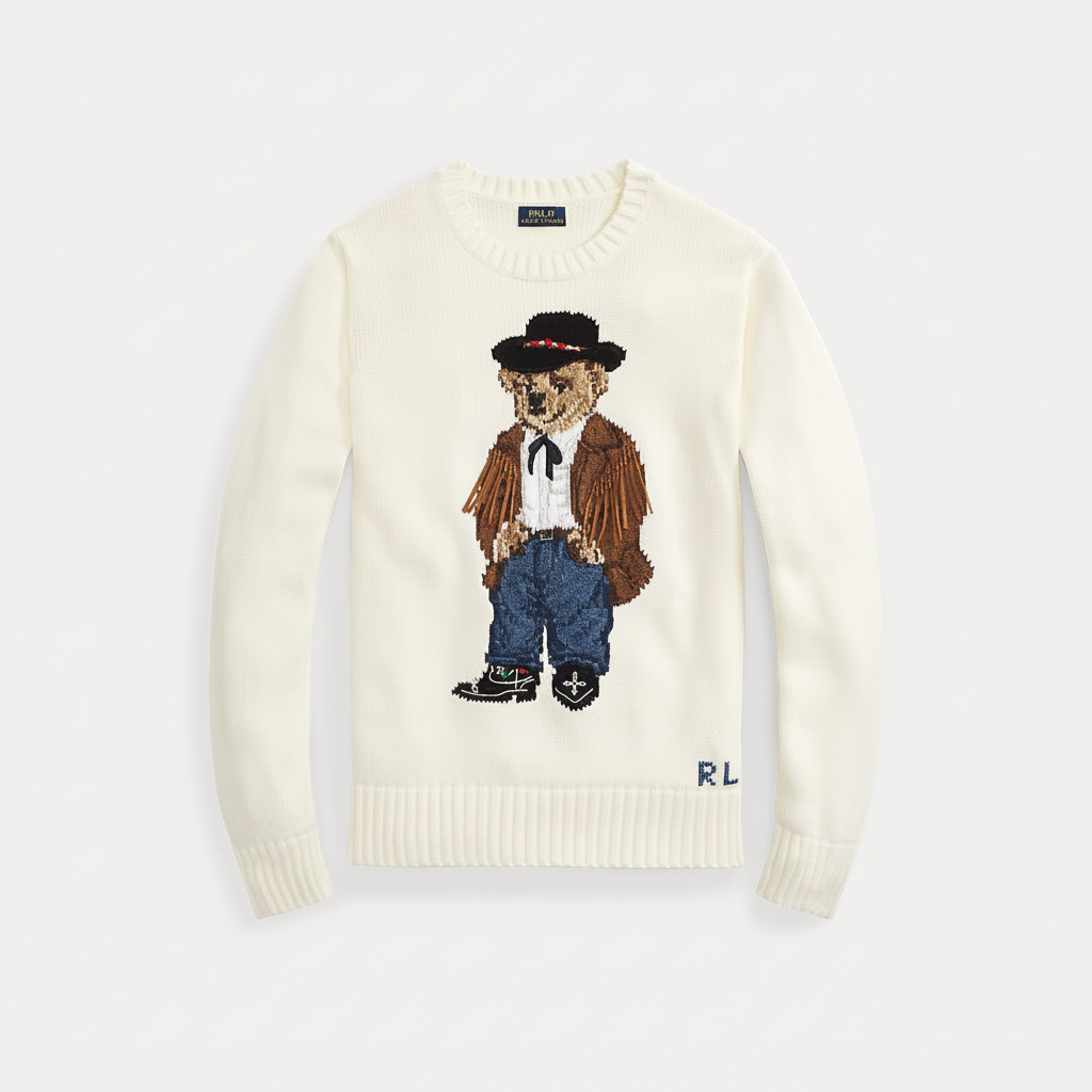 Polo Ralph Lauren Cowboy Polo Bear Pullover