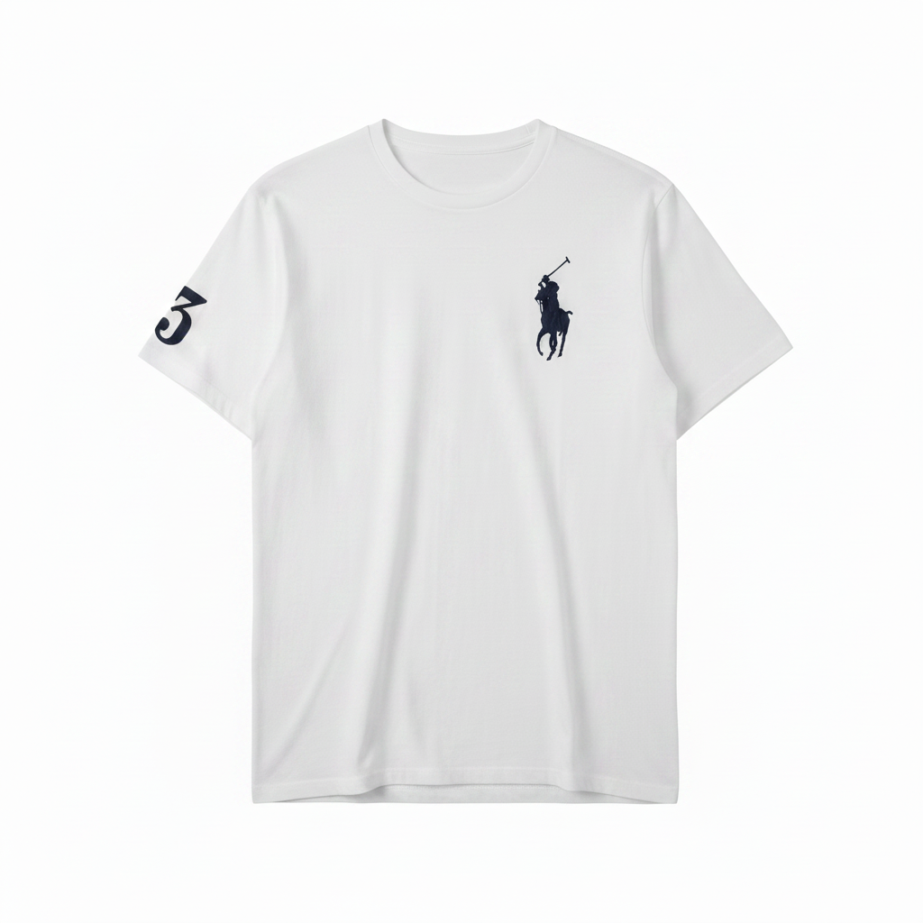 Ralph Lauren T-Shirt freigestellt ohne Etikett